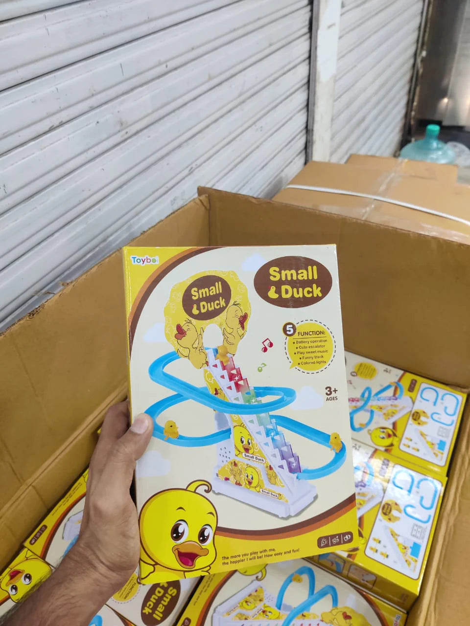 Fun Duck Slide Toy Set