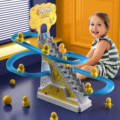 Fun Duck Slide Toy Set